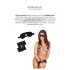 Bad Kitty - set manette e mascherina occhi - nero