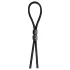 You2Toys - Anello fallico regolabile con perline - silicone nero