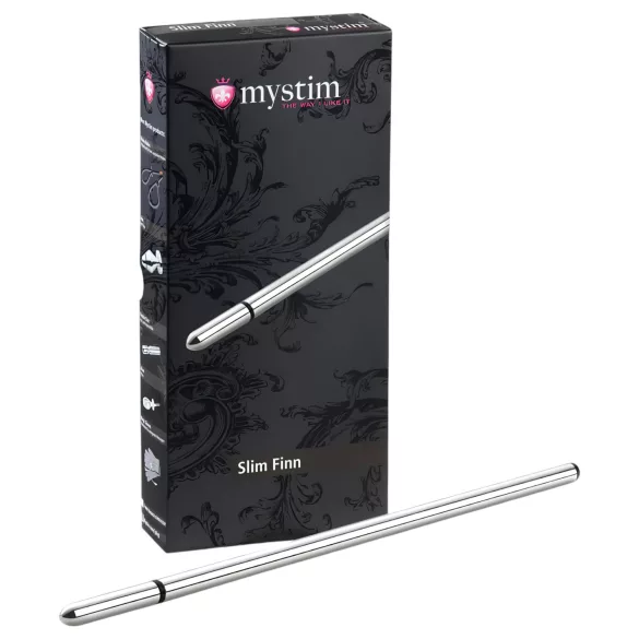 mystim - dilatatore uretrale elettrico Slim Finn - acciaio