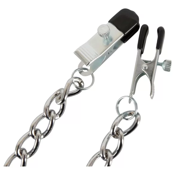 Bad Kitty - clamp per capezzoli regolabile con catena