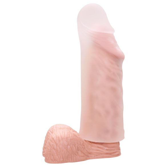 You2Toys - guaina pene ingrossante - silicone bianco