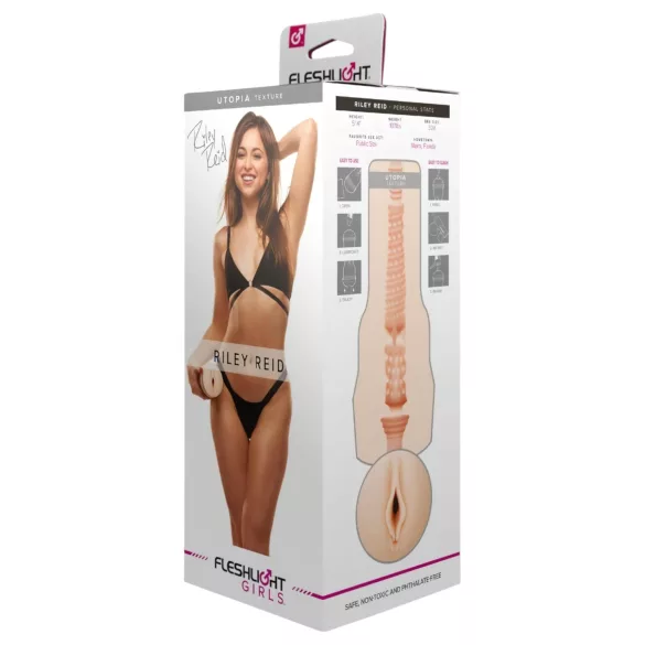 Fleshlight - masturbatore realistico vaginale - Riley Reid Utopia