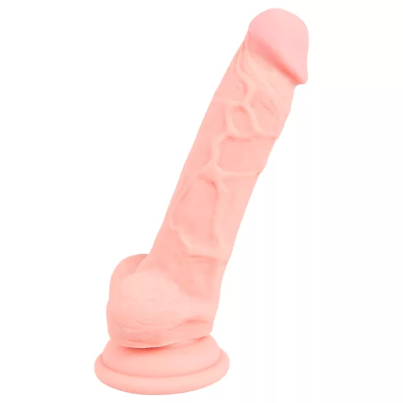Medical - dildo realistico in silicone medico 18cm - colore naturale