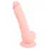 Medical - dildo realistico in silicone medico 18cm - colore naturale