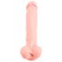 Dildo medico in silicone (24 cm) – naturale