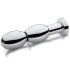 Mystim O(h!)-thello - plug anale elettro in argento sferico