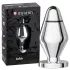 mystim Little John - plug anale elettrostimolazione - grande - argento