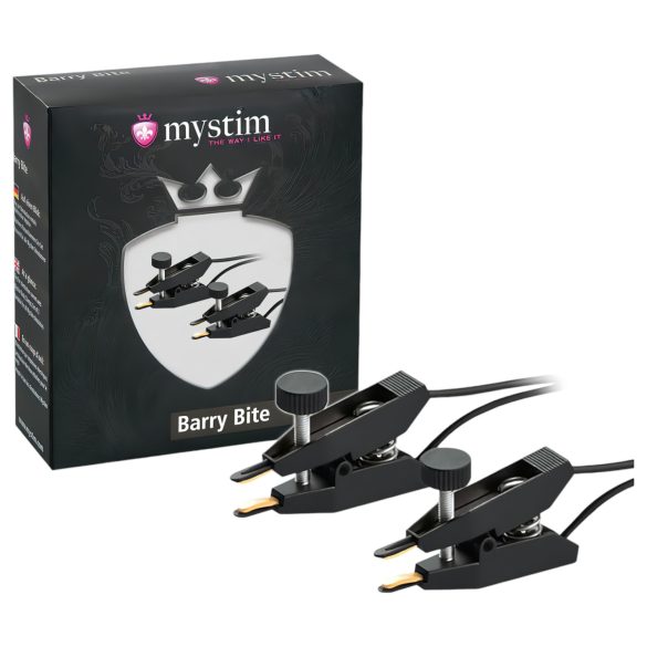mystim Barry Bite - morsetti elettrici (2 pz)