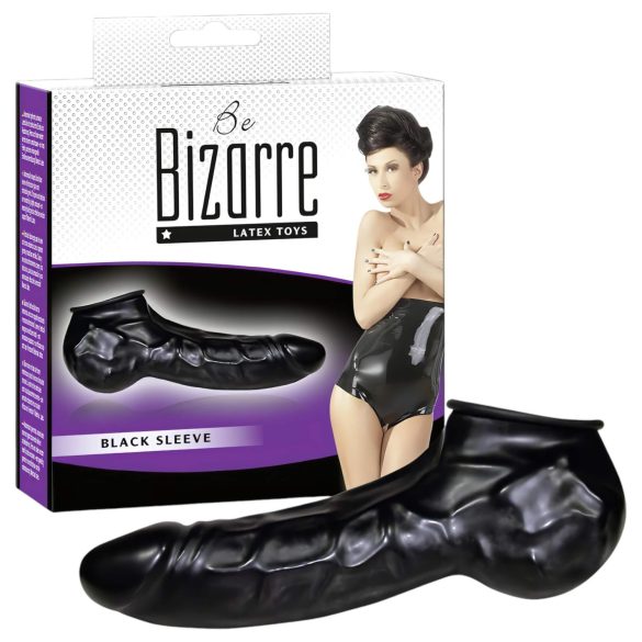 You2Toys - guaina pene e scroto in lattice - nero - Be Bizarre