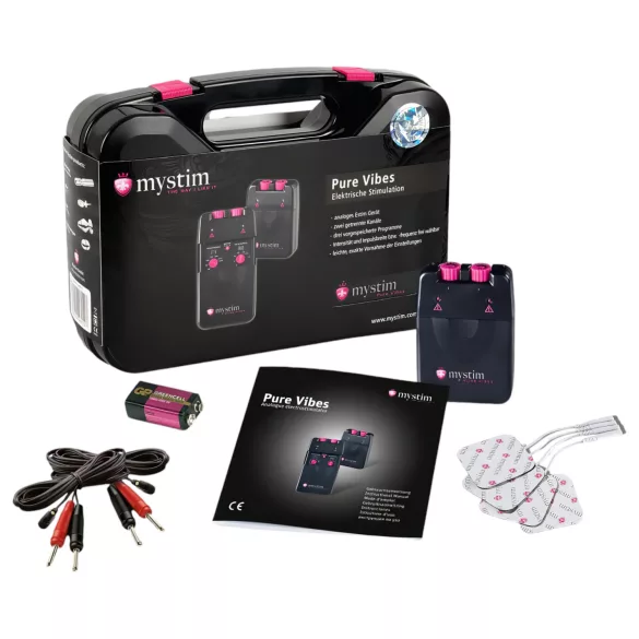 mystim - set elettrostimolazione anale analogico