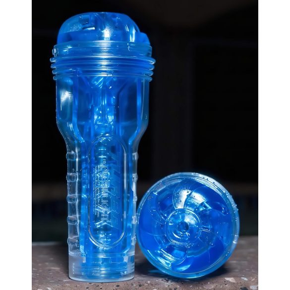 Fleshlight Turbo Thrust - masturbatore succhiante - silicone blu