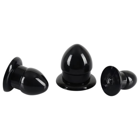 You2Toys - set plug anale - 3 pezzi - nero