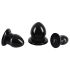 You2Toys - set plug anale - 3 pezzi - nero