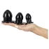 You2Toys - Stretching Plug Kit - set di plug anali - 3 pezzi (nero)