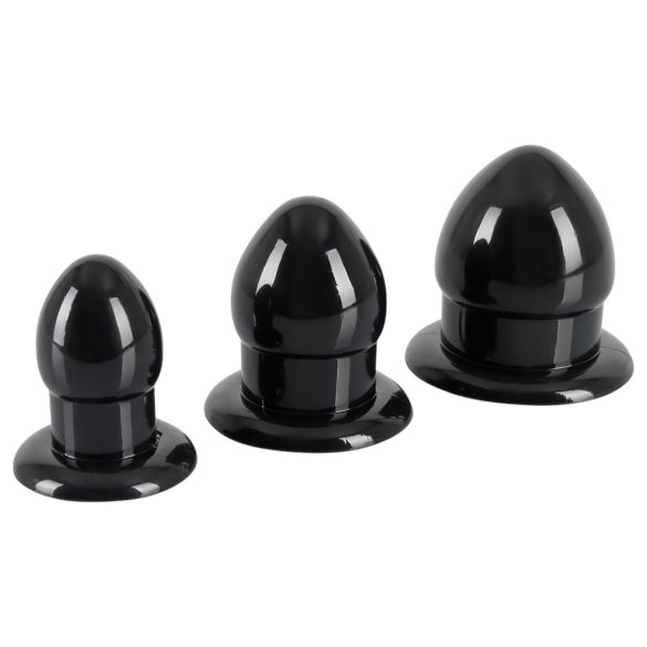 You2Toys - set plug anale - 3 pezzi - nero