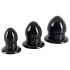 You2Toys - set plug anale - 3 pezzi - nero