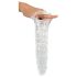 Crystal Skin - estensore pene con rilievi - trasparente