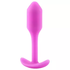   b-Vibe Snug Plug 1 - plug anale con peso interno (55 g, rosa)
