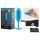 b-vibe Snug Plug 3 - plug anale doppia sfera (180g) - blu
