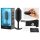 b-vibe Snug Plug 3 - doppia sfera anale (180g) - nero