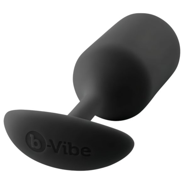 b-vibe - plug anale con doppia sfera - 180g - nero