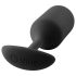 b-vibe Snug Plug 3 - doppia sfera anale (180g) - nero