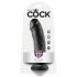 King Cock - dildo realistico - 20 cm - nero