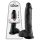 King Cock 10 Dildo con Testicoli (25 cm) - Nero