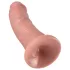 King Cock - dildo realistico 20 cm - pelle chiara