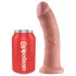 King Cock - dildo realistico 20 cm - pelle chiara