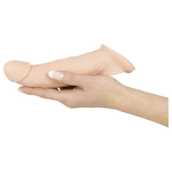 Nature Skin - Estensore fallo con anello - realistico silicone