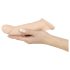 Nature Skin - Estensore fallo con anello - realistico silicone