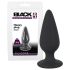 Black Velvets - plug anale pesante 40g - nero