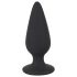 Black Velvets - plug anale pesante 40g - nero