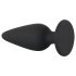 Black Velvets - plug anale pesante 40g - nero
