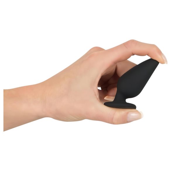 Black Velvets - plug anale pesante 40g - nero