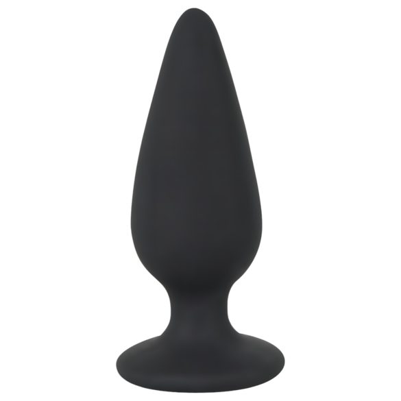 Black Velvets - plug anale pesante 75g - silicone nero
