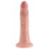 King Cock - dildo realistico 18 cm - colore naturale