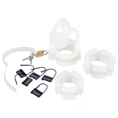 You2Toys - Gabbia per pene - silicone bianco