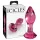 Icicles No. 79 - plug anale in vetro conico - rosa