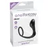 analfantasy - plug anale con anello fallico - silicone nero