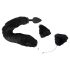 Bad Kitty - set plug anale con coda da gatto - silicone nero