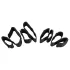 Bad Kitty - set manette cavigliere - nero
