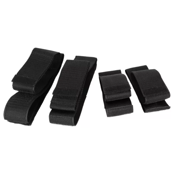 Bad Kitty - set manette cavigliere - nero