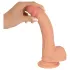 realistixxx - dildo realistico con ventosa (22 cm, color carne)