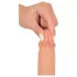 realistixxx - dildo realistico con ventosa (22 cm, color carne)