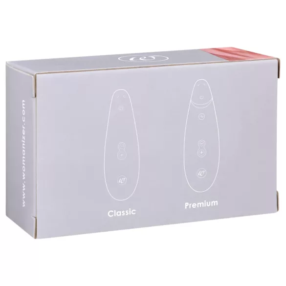 Womanizer Premium M - set ricambi testine succhiaclitoride - nero (3 pezzi)