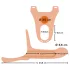 You2Toys - strap-on con dildo vuoto - colore naturale - misura M