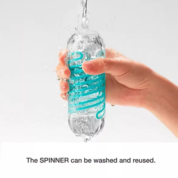 TENGA Spinner Tetra - masturbatore uomo - trasparente