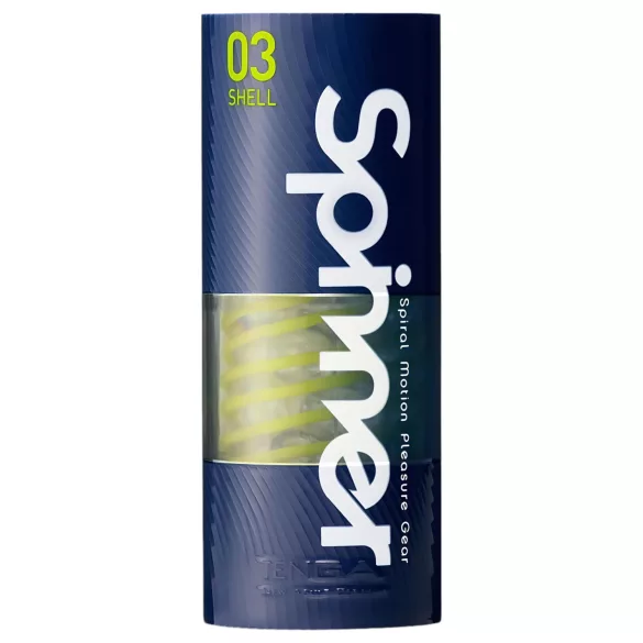 TENGA Spinner Schell - masturbatore trasparente